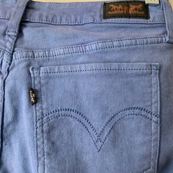 Ultra Low Rise 535 Leggings Super Skinny Stretch Ombre Pants Levi's 29 - Picture 7 of 8